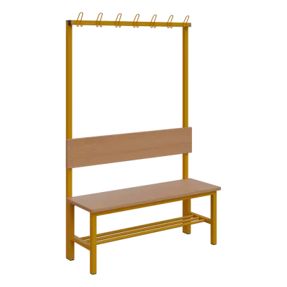 SVJ - 120 stěna jednostranná věšáková RAL 1028 - žlutá